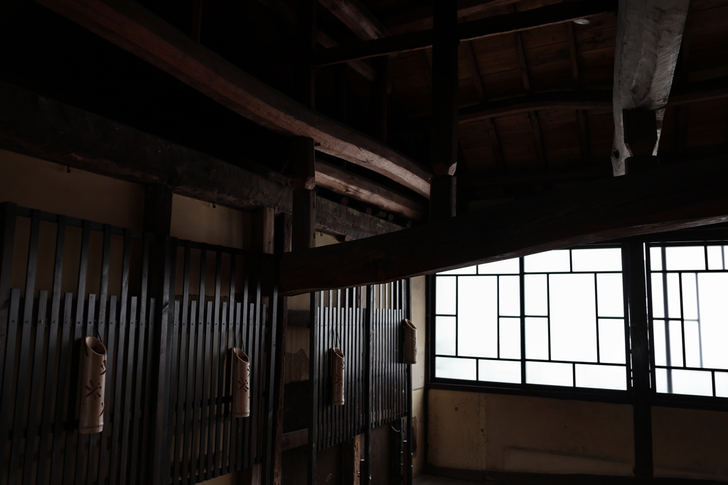 竹原観光　旧笠井邸室内