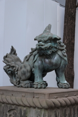 花園神社狛犬