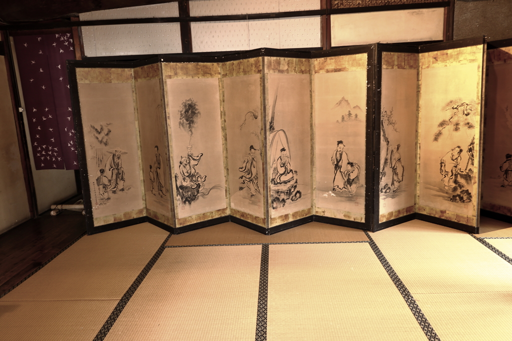 竹原観光　旧笠井邸室内