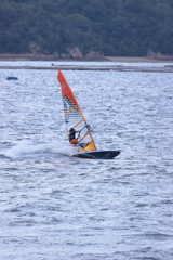 windsurfing