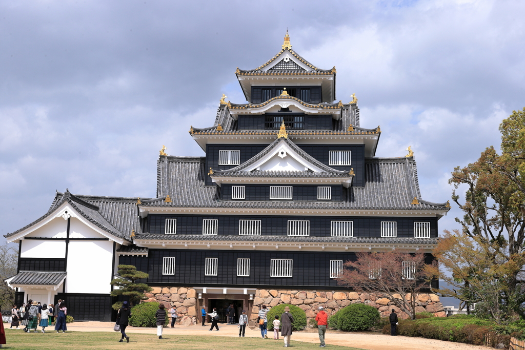 岡山城観光