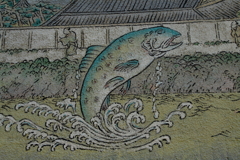 広島拘置所外壁絵巻　『入野忠芳画』