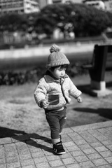 転ばないように!