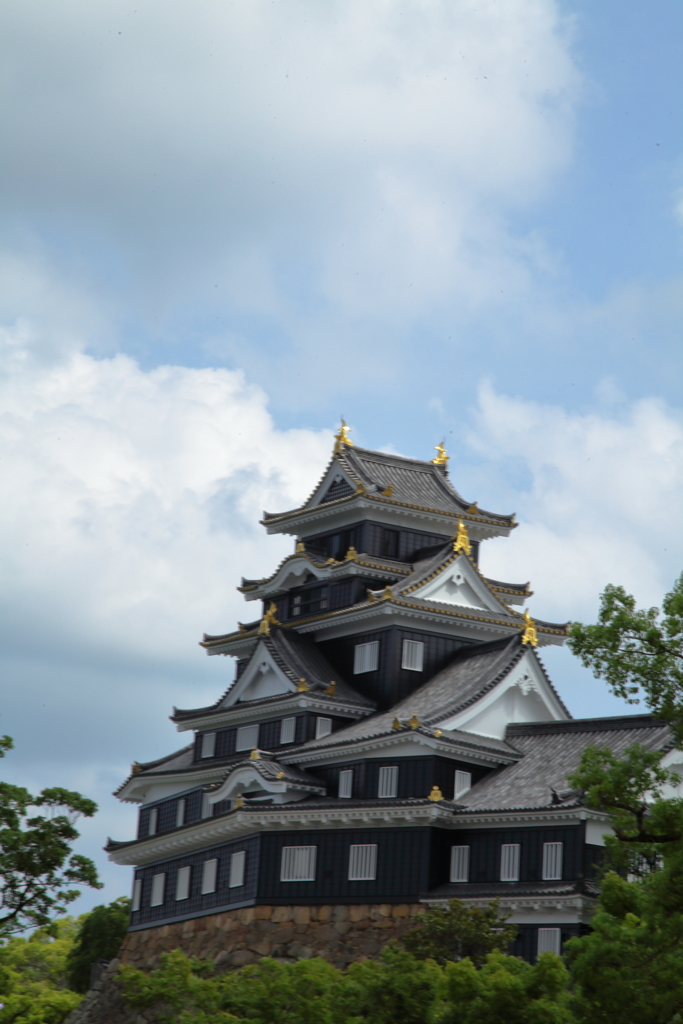 岡山城