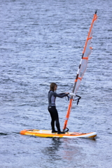windsurfing