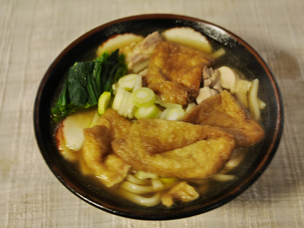 今夜は饂飩であったまるべし