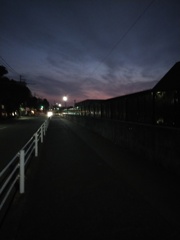 街明かり指で辿るの