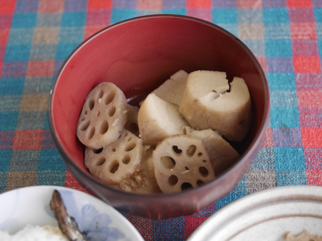 れんこんと小芋の旨煮