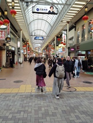 春節の元町商店街