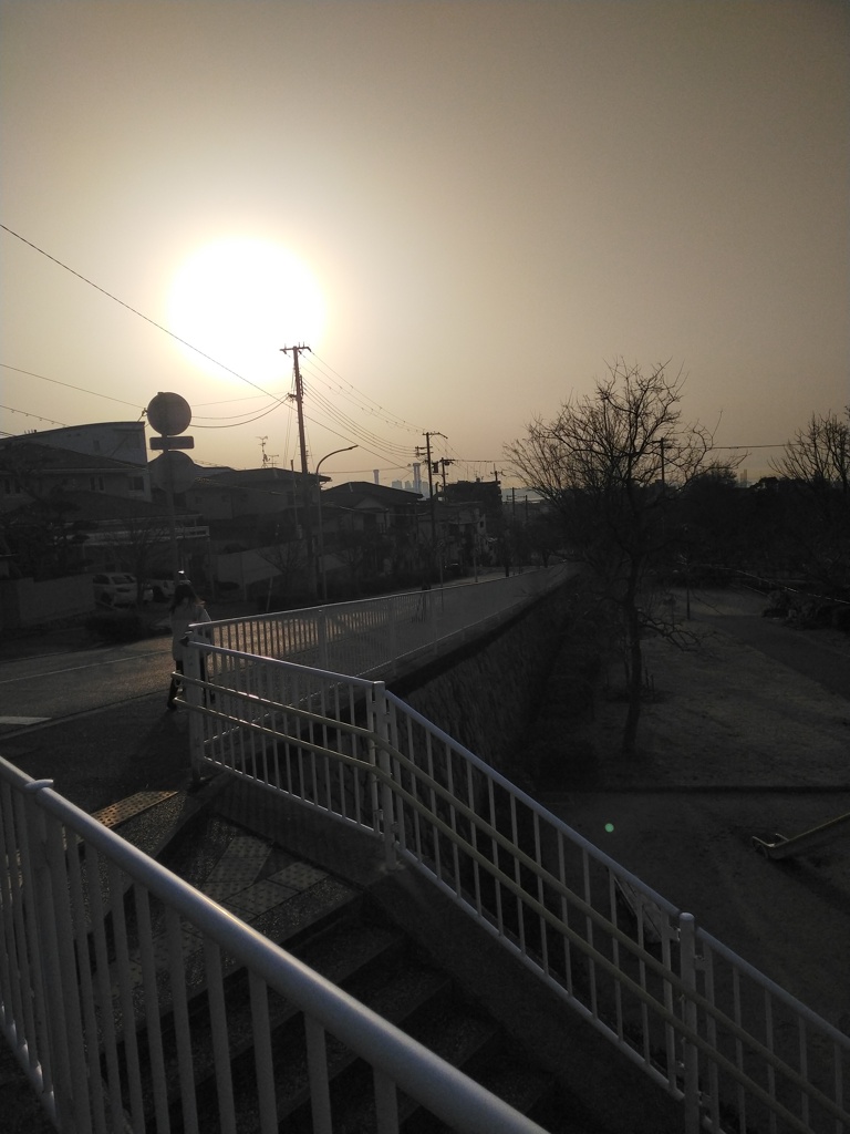 朝の一瞬