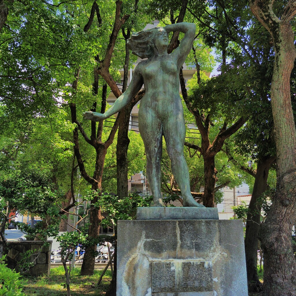 朝の公園