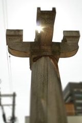 モニュメント　竹中工務店道具博物館跡地