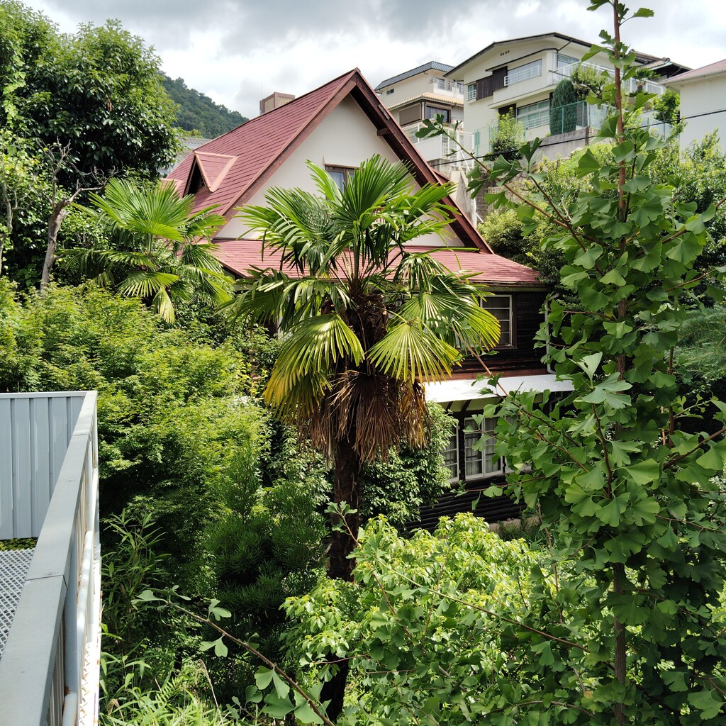 三角屋根のお家