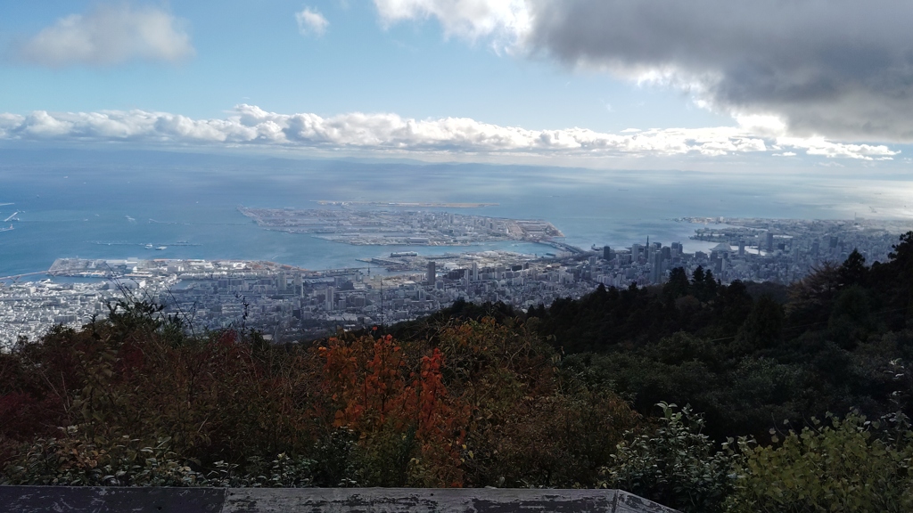 摩耶山からの眺め