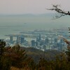 山から見た市街地