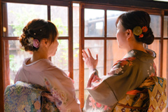 着物美人