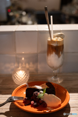 夜カフェ