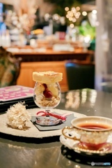 贅沢なカフェ時間