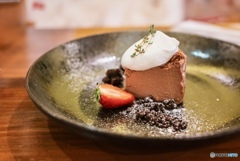 チョコレートバスクチーズケーキ