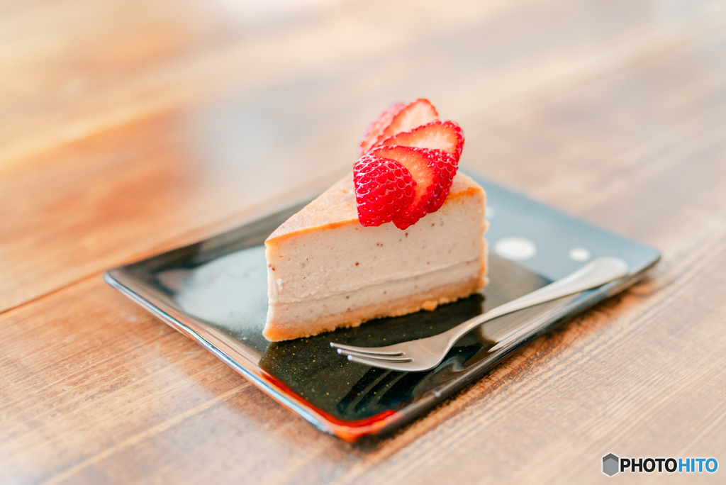 いちごのチーズケーキ