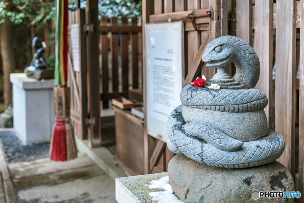 大豊神社　狛ねずみの社