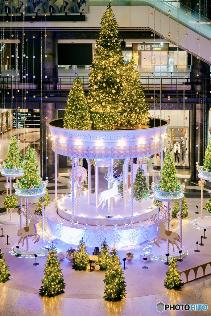 去年のグランフロントのクリスマス