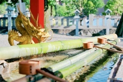 金神社の手水舎