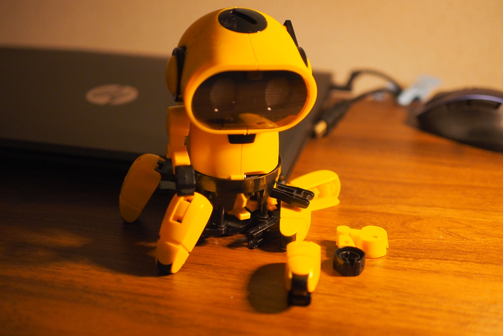 破壊されたロボ①