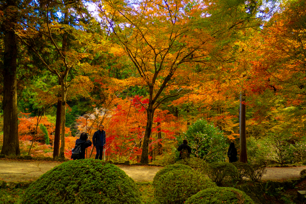 石山寺　記念撮影