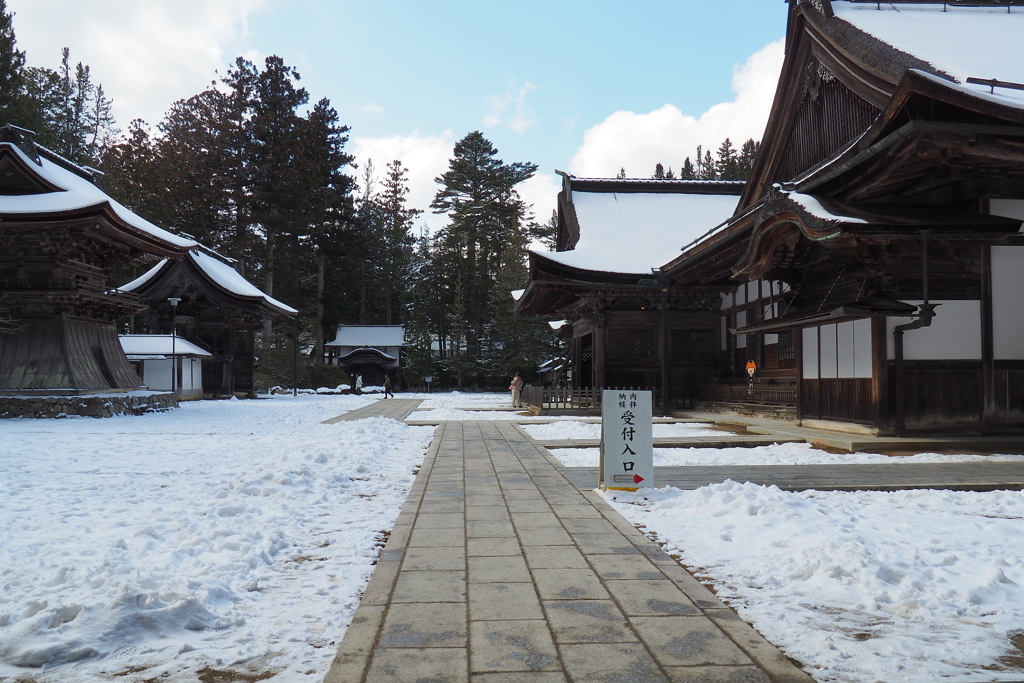 2025年2月　参道