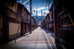 京都祇園路地