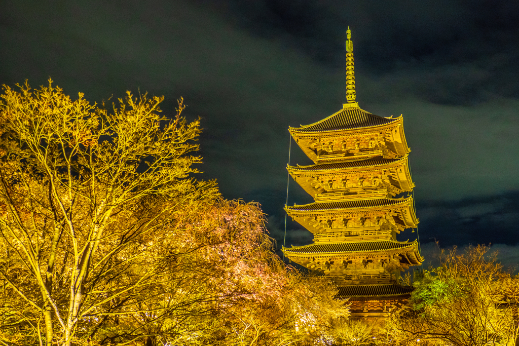東寺にて②