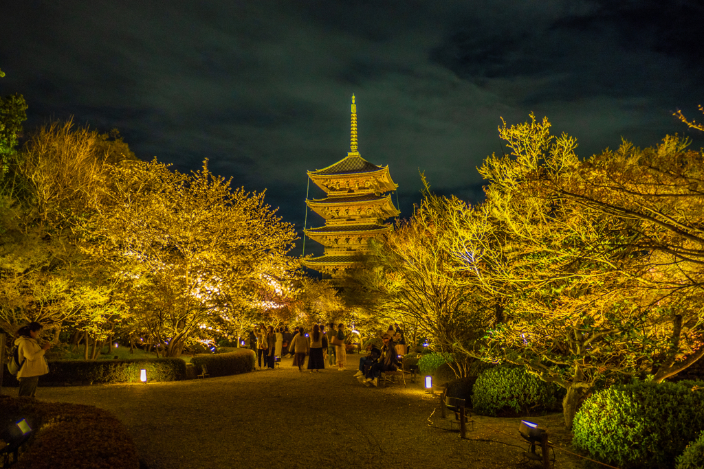 東寺にて①