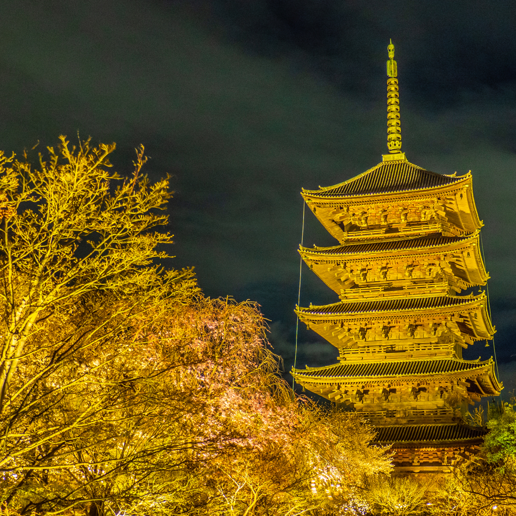 東寺にて③