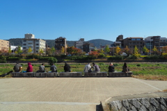 とある日の鴨川