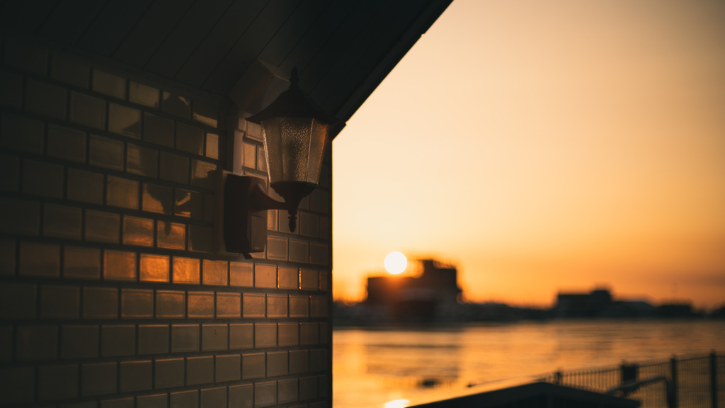 釧路の夕日