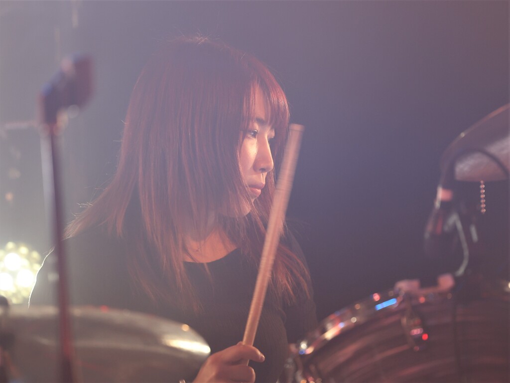 drummer MiMiさん1