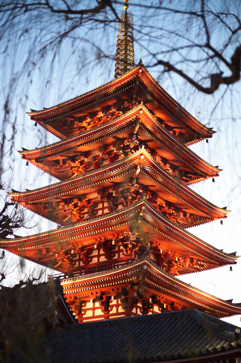 浅草寺五重塔