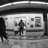 築地駅にて