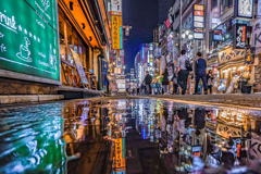 雨上がりの歌舞伎町