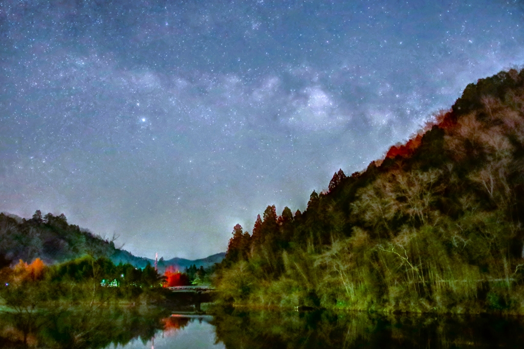 地の川、天の川