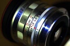 UV TOPCOR 50mm f2 マウント改造レンズ
