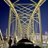 向野跨線橋の夜景