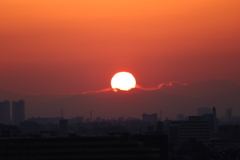 練馬の夕暮れ