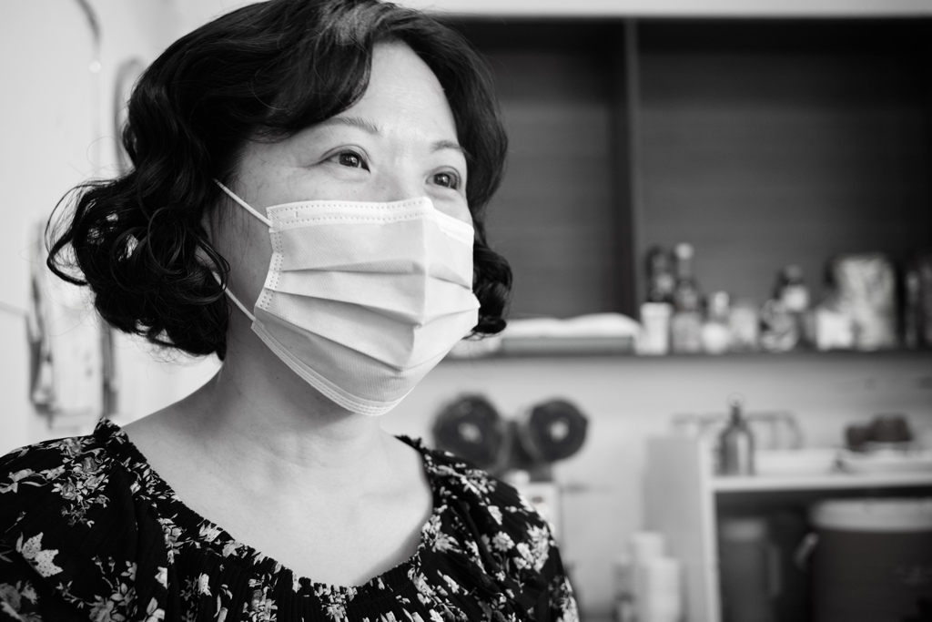 早餐店（朝飯屋)のおかみさん