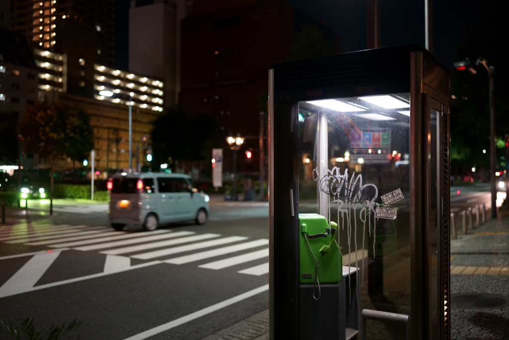 深夜の散歩