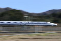 新幹線流し撮り