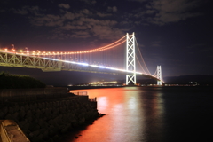 明石大橋夜景