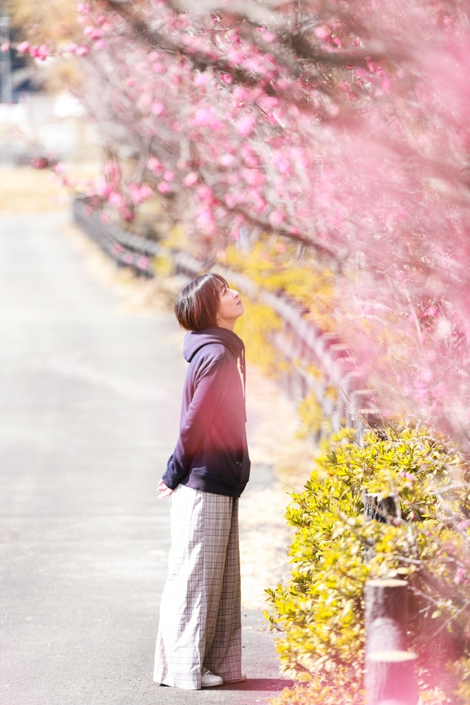 春の陽気に包まれて