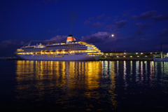 ASUKA II at Port of Yokohama